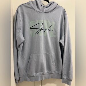 Blue Staple logo hoodie sweater
